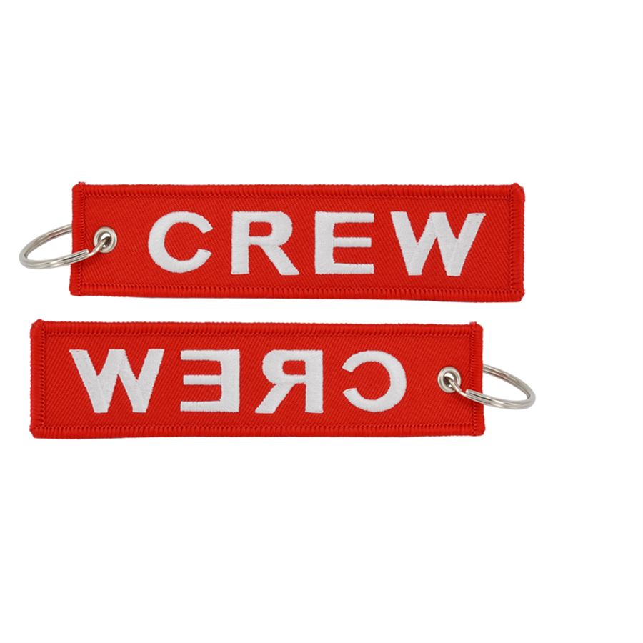 Key Ring “CREW” red Pilot Shop